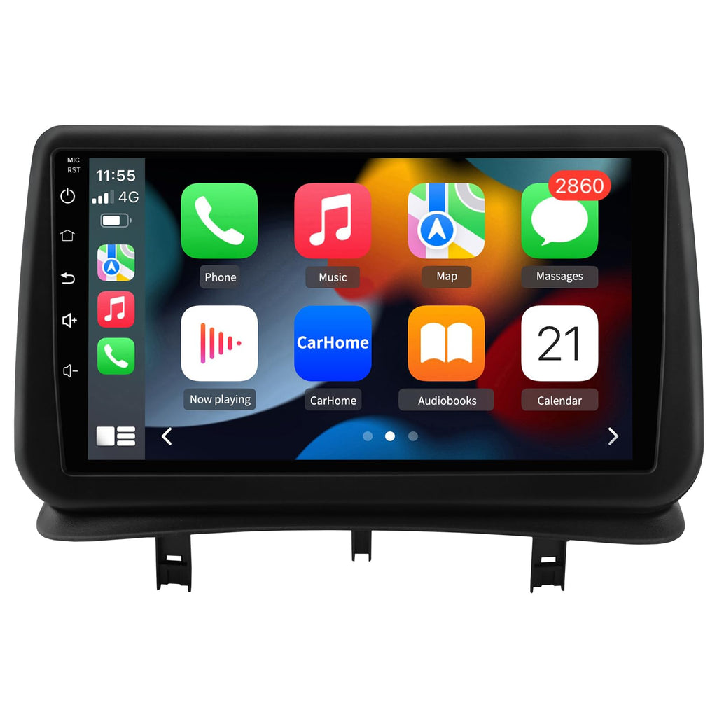 🚗 Écran CarPlay / Android Auto pour Renault Clio 3 – Plug & Play