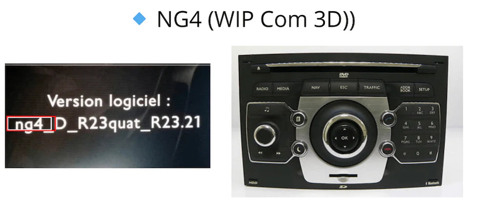 Boîtier CarPlay & Android Auto sans fil pour Citroën Jumpy (2007–2016) – Compatible NG4, RNEG, RNEG2